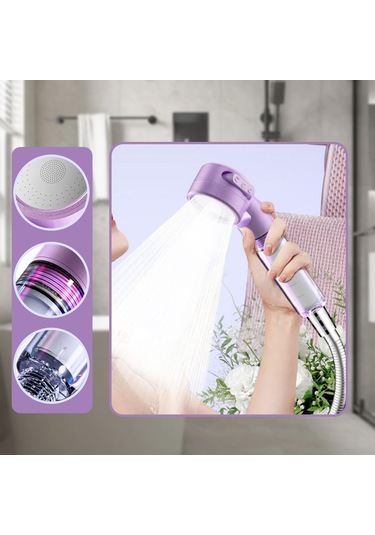 Suntek Duş Başlığı Ayarlanabilir Su Akış Modları