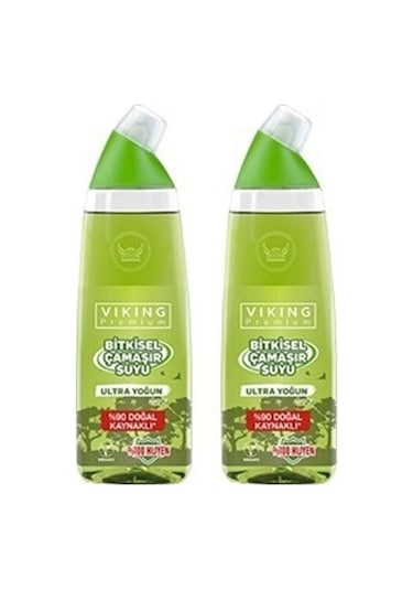 Viking Premium Bitkisel Ultra Çamaşır Suyu Amber 2 x 750 ML