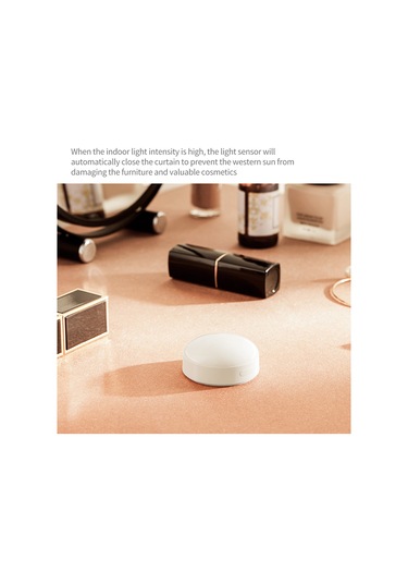 Shineyee Aqara Işık Sensörü T1 - Zigbee 3.0, Otomatik Aydınlatma Kontrolü, Enerji Tasarrufu, Mobilya Koruması, Hassas Algılama Beyaz