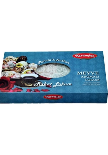 Kardeşler Şekerleme Meyve Aromalı Sarma Hediyelik Lokum 3 x 700 G