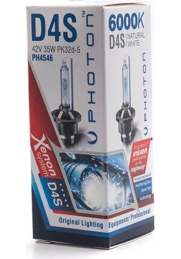 D4S 6000K +%50 Fazla Işık OEM Ampul