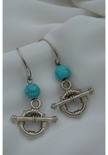 Stoneagejewellery Stoneage Özel Tasarim Küpe N11.88553 Gri