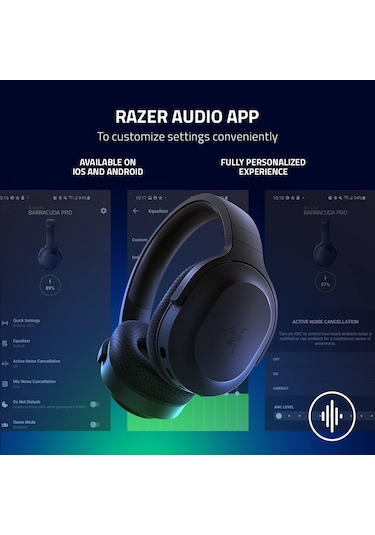 Razer Barracuda X - Kablosuz Çoklu Platform Oyun Ve Mobil Kulaklı