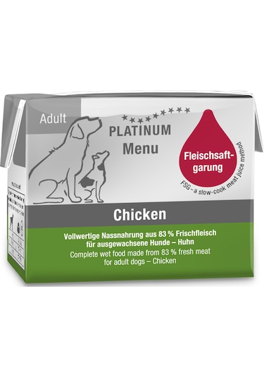Platinum Tavuklu Yaş Köpek Maması 90gr