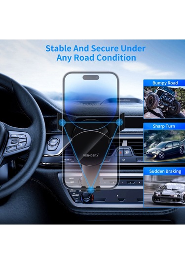Ven-dens Vd-hd020 Premium Araç İçi Telefon Tutucu