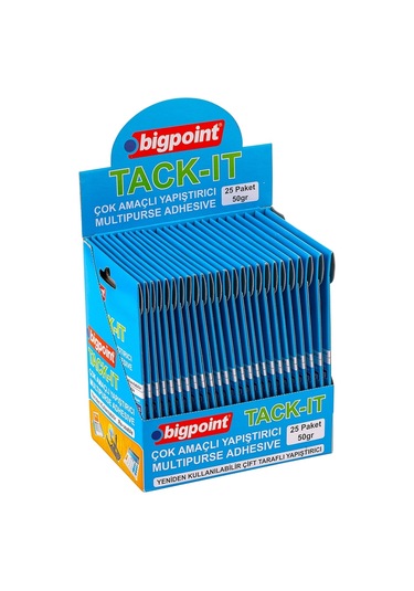 Bigpoint Hamur Yapıştırıcı Tack-it 50 Gram 25'li Kutu