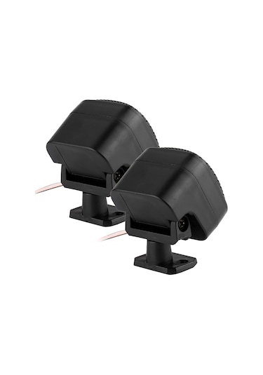 Geeroyoo Kompakt Siyah Kare Oto Hoparlörü 500w - Yüksek Ses Kalitesi, Kolay Kurulum, Çoğu Araca Uygun, Toz Proof