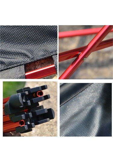 8249 Açık Ultra Hafif Alüminyum Katlanır Masa Küçük Taşınabilir Piknik Masası Orange Turuncu