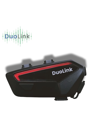 DuoLink X02 İnterkom Bluetooth 6 Kişi Grup Motosiklet Kulaklık Müzik Paylaşımı Kask Intercom Sesli Yanıt
