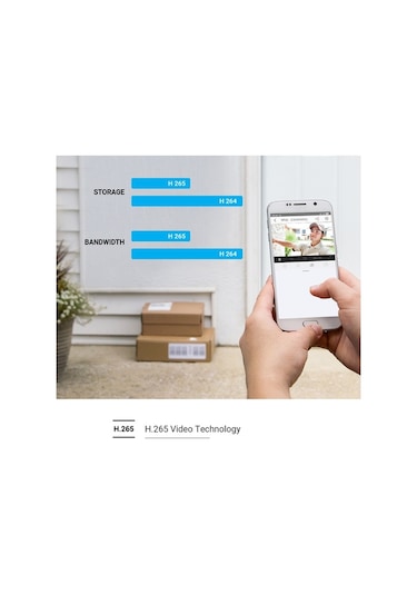 EZVIZ DP2C Kablosuz Kapı Dürbünlü Kapı Zili