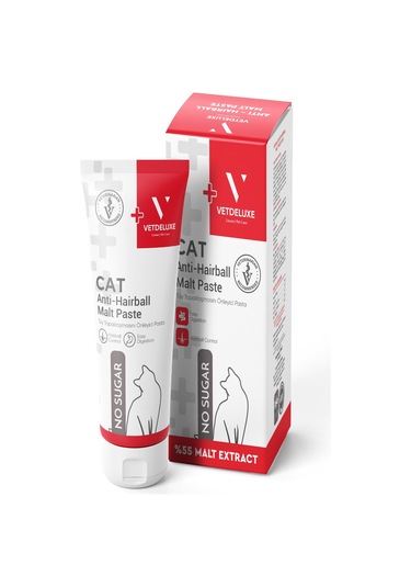 Vetdeluxe Anti Hairball Adult Malte Paste Tüy Yumağı Önleyici Macun 100 G