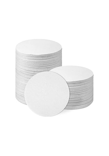 Kendin Yap Cam Füzyon El Sanatları İçin 100 Adet Mikrodalgaya Uygun Yuvarlak Kağıt