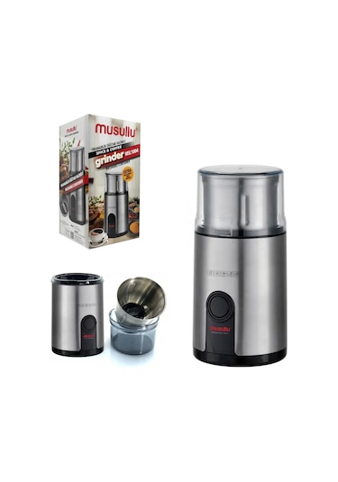 Musullu MSL-1004 Kahve & Baharat Öğütücü Inox