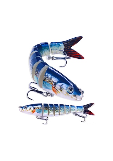 Reedark 13.4cm Çok Eklemli Yapay Yem - Pike Avı İçin Gerçekçi Sallama Yemi Ve Crankbait