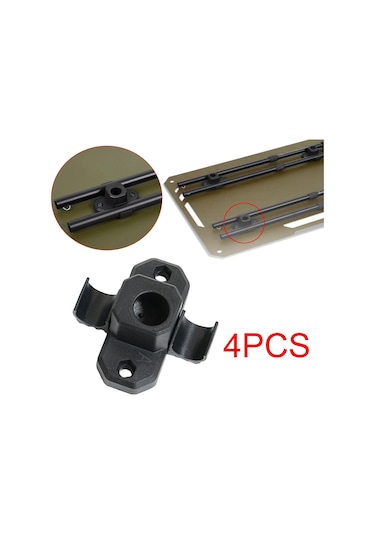 Dolıty 4 Adet Açık Hava Masa Ayağı Delik-çapı-18mm Delik Çapı 18mm Çok Renkli