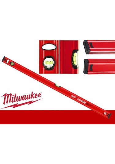 Milwaukee Ağır Hizmet Tipi Slim Su Terazisi 100Cm - T4932459093