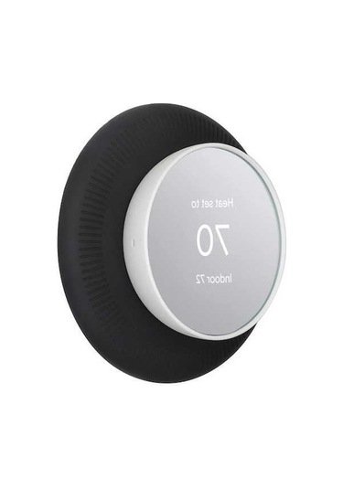Fastbuy Google Nest Termostat Kılıfı - Silikon Koruma Siyah, Uygun Farklı Modeller İçin, Dayanıklı Ve Esnek Design