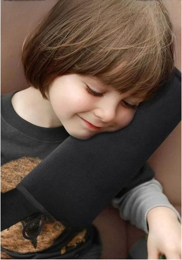 Çocuklar İçin Emniyet Kemeri Yastığı, Arabada Baş Boyun Seyahat Yastığı, Emniyet Kemeri Pedi 2 Adet