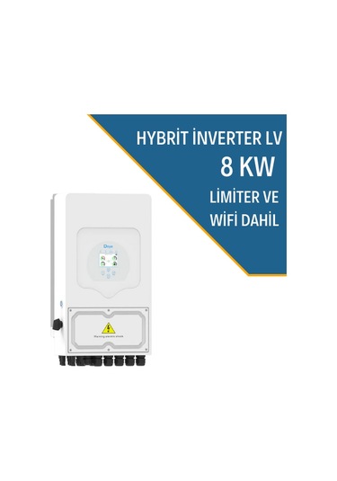 8kw Hibrit Monofaze İnverter Lv