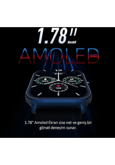 Kieslect Ks Mini Amoled Ekranlı Akıllı Saat (Distribütör Garantili)