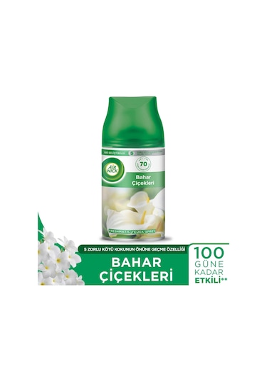 Airwick Freshmatic Makine Yedek Lavanta + Bahar Çiçekleri + Temizlik Esintisi