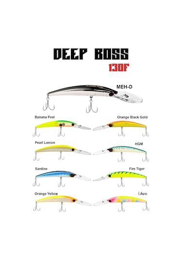 Fujin Deepboss 130f 24gr Maket Balık - 068 I.avcı