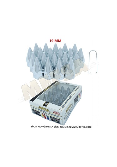 Aksesuar Sivri Mermi Bijon Kapağı Sökme Aparatlı 20 Li Set 19 Mm