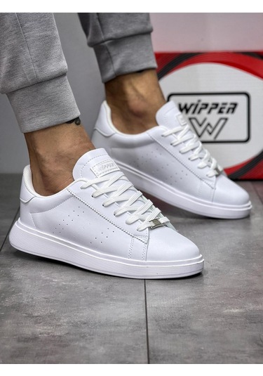 Unisex Sneaker Spor Ayakkabısı Ortopedik Hafif Memory Foam Eva Tabanlı Konforlu Günlük Kullanım Beyaz