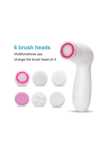 Sones 6'sı 1 Arada Su Geçirmez Yüz Temizleme Aleti Boyut: 130 X 85 X 40 Mm Macenta