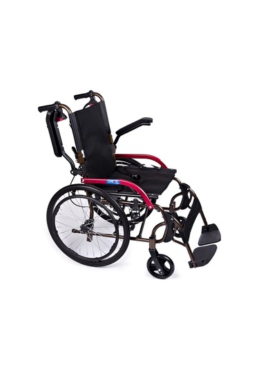 Gk863laj-20 Jet Black Transfer Alüminyum Tekerlekli Sandalye