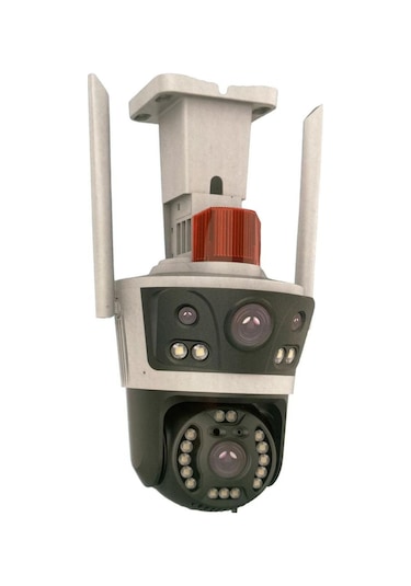 Apx-wp262 6mp 3.6mm Çift Kamera 21 Led Wifi Ptz Kamera