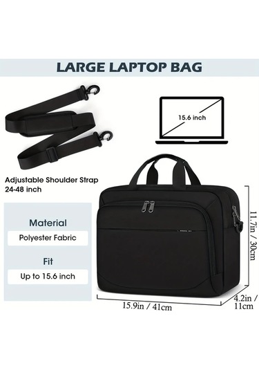 Xuweiwei Nubıly Erkek 15.6 Inç Yüksek Kaliteli Siyah Nylon Dizüstü Bilgisayar Çantası "value":"mavi"