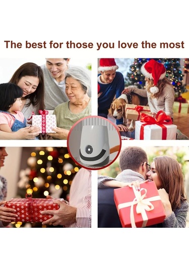 Dashanshop Beyaz Masaj El Cihazı Elektronik Kişisel Bakım Şarj Edilebilir Pil Erkekler Ve Kadınlar İçin Uygun Beyaz