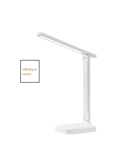 3 Kademesiz Karartma Dokunmatik Kontrollü Led Katlanabilir Masa Beyaz