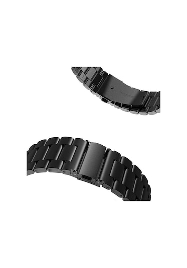 Gear S3 (22Mm) Krd-04 Metal Kordon-Siyah