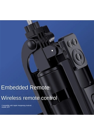 Tysm Joyjadehub 1800mm Kablosuz Selfie Çubuğu Tripod, Bluetooth Uzaktan Kumanda, İos Uyumlu Ve Android Uygun 1pc