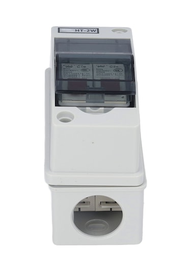 Aubyhe Dış Mekan Ip65 Su Geçirmez Dağıtım Kutusu, 2 Yollu Yangın Engelleme C Tipi Minik Devre Kesici, 16a-32a