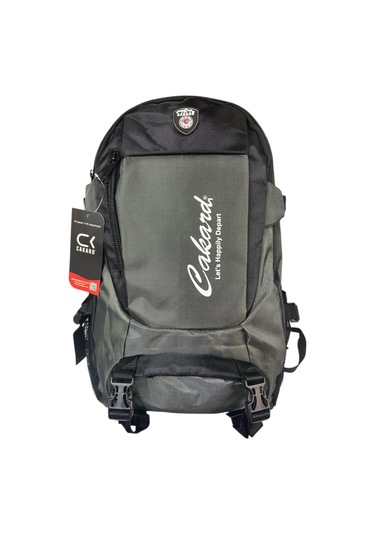 Kaliteli Su Geçirmez Ortopedik Sırt Yolcu Dağcı Spor Kamp Gezi Seyahat Çantası 50 Lt Gri