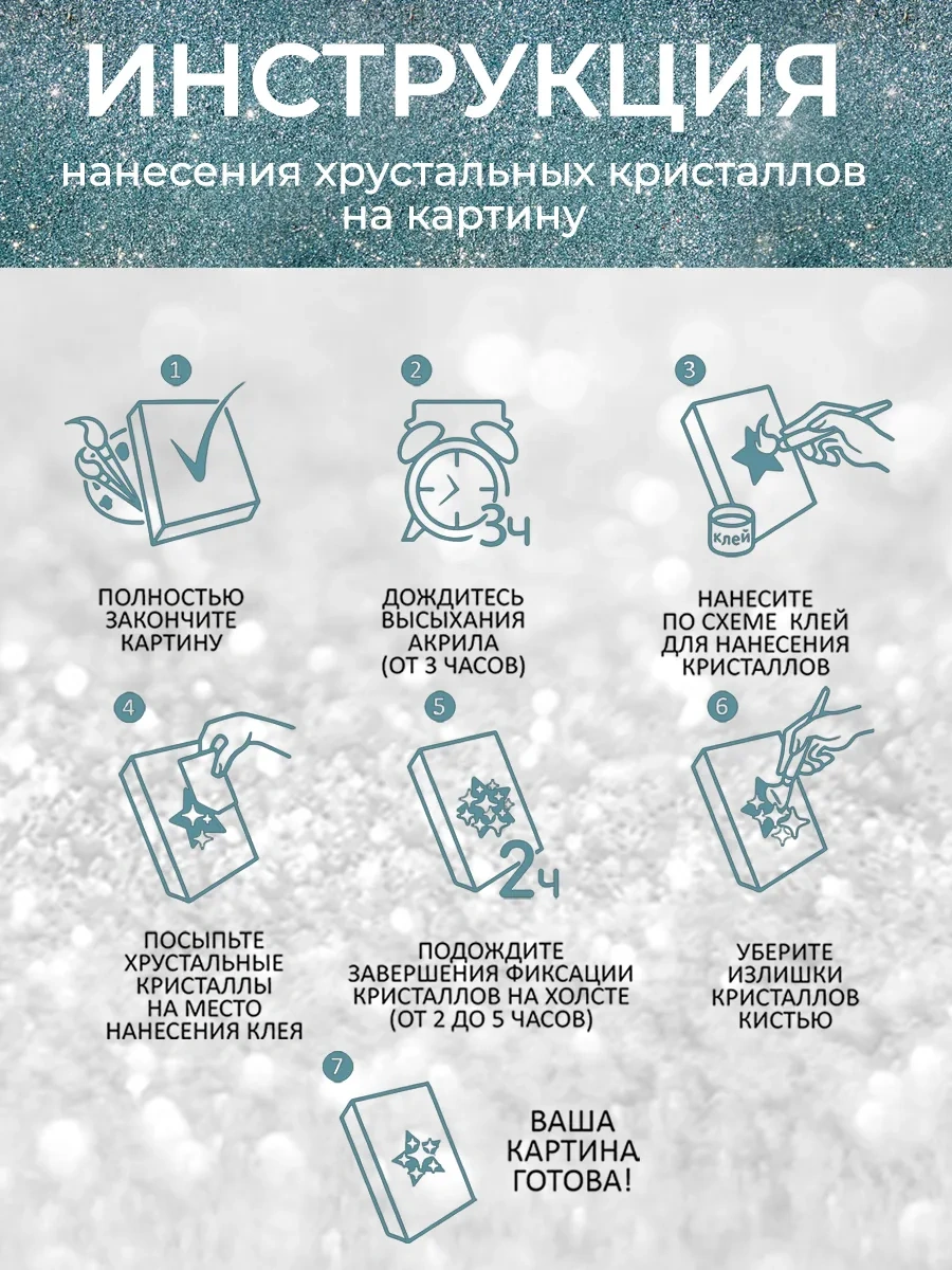 Fluid 32x37 Cm Tuval Üzerinde Numaralı Boyama Tablosu 270015828