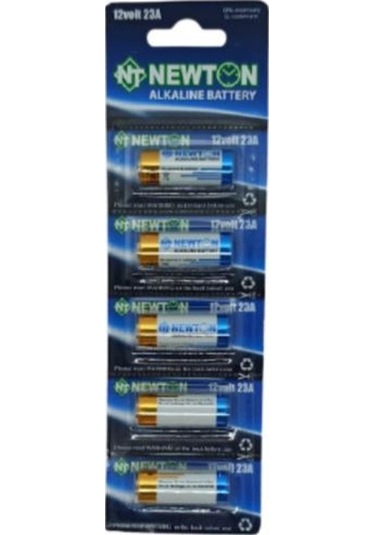 Newton A23 12 V Alkalin Blister Pil 5'li