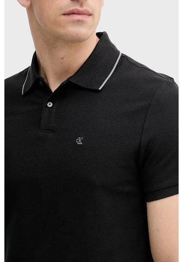 Calvin Klein Erkek Polo Lv04lc239g Ub1 Siyah