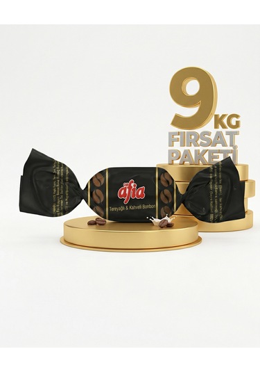 Afia Tereyağlı Ve Kahveli Şeker 9x1 Kg