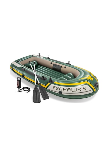 Intex Seahawk 3 Boat Set 295x137x43 Cm Çok Renkli