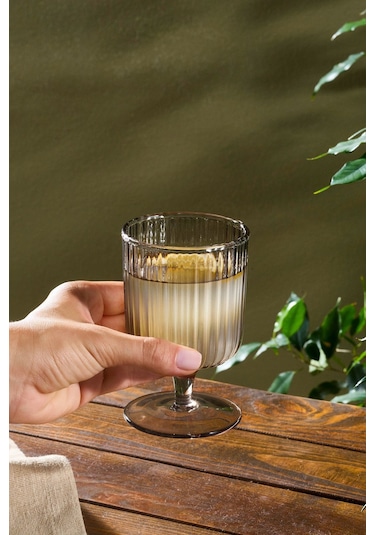 Karaca  Zenith Meşrubat Bardağı 350 Ml Gri