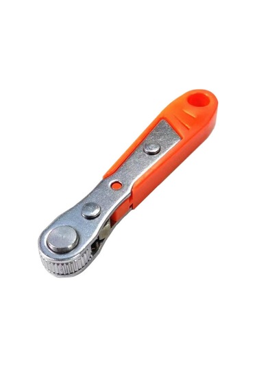 Geeksen 21 Parça Mini Ratchet Anahtar Seti - 36 Dişli 1/4" Antremanlı - Dar Boşluklar İçin - Manyetik Uçlu - 9 Adet Soket + 60mm Bağlantı Kolu