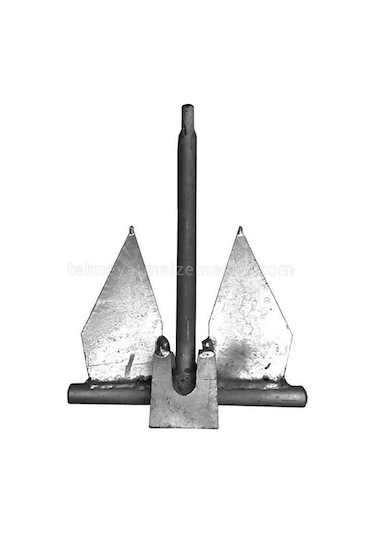 Danfort Çıpa Galvanizli Döküm - 5 Kg-1214