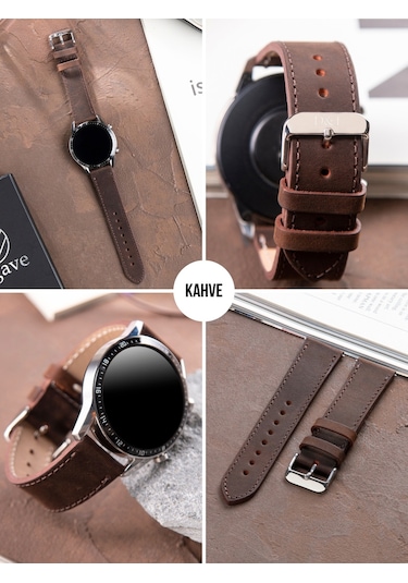 Huawei Watch Gt2 E Pro Gt3 Pro Gt4 Deri Saat Kayışı Kordon 22mm