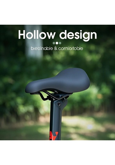 Youmex Ergonomik Bisiklet Jantı Seti - Konforlu Yol Bisikleti Koltuğu Pu Malzemeyle Yağmur Kapaklı Siyah Beyaz Çok Renkli