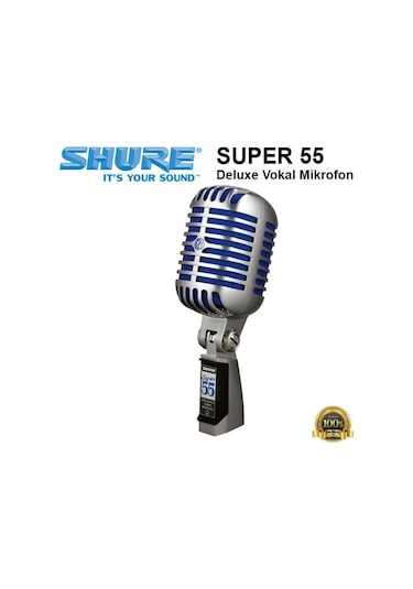 Shure Super 55 Deluxe Vokal Mikrofon