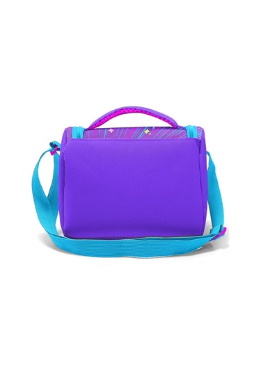 Coral High Kids Mor Pembe Mavi Simli K-Pop Desenli Thermo Beslenme Çantası 11849